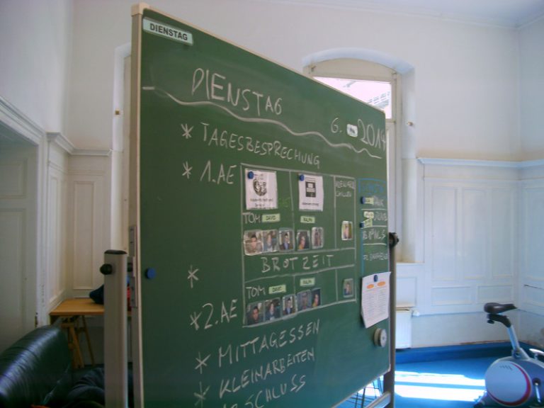 „Rollentausch“ in der Förderstätte für Menschen mit Autismus der Rummelsberger Dienste für Menschen mit Behinderung (gemeinnützige GmbH)