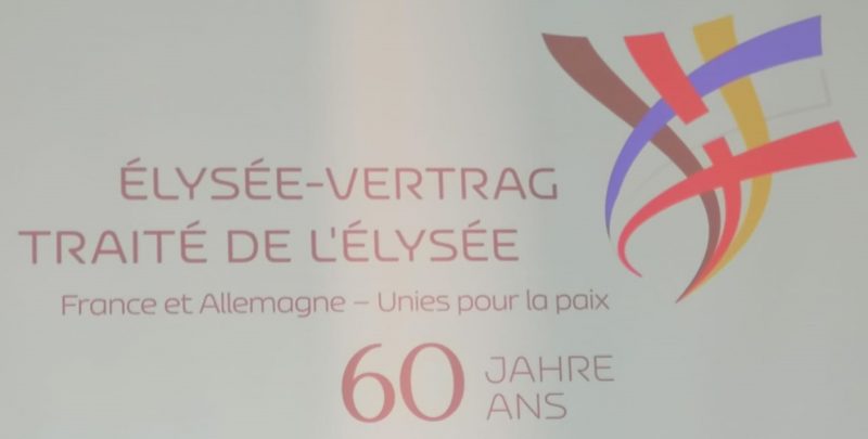 Èlysée-Vertrag - Traité de l'Élysée
France et Allemagne - Unies pour la paix - Im Frieden vereint
60 Jahre - 60 Ans