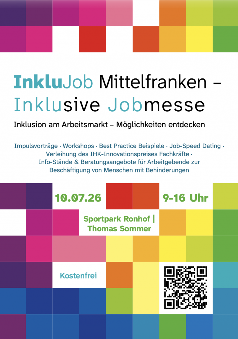 Vom Kaffeegespräch zur inklusiven Jobmesse – wie aus einer Idee ein Projekt für Mittelfranken wurde